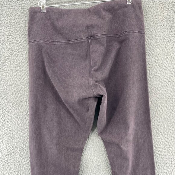 Lysse Pants Womens Extra Large Gray Stretch Pull On Leggings Skinny Ankle Casual - Picture 4 of 12